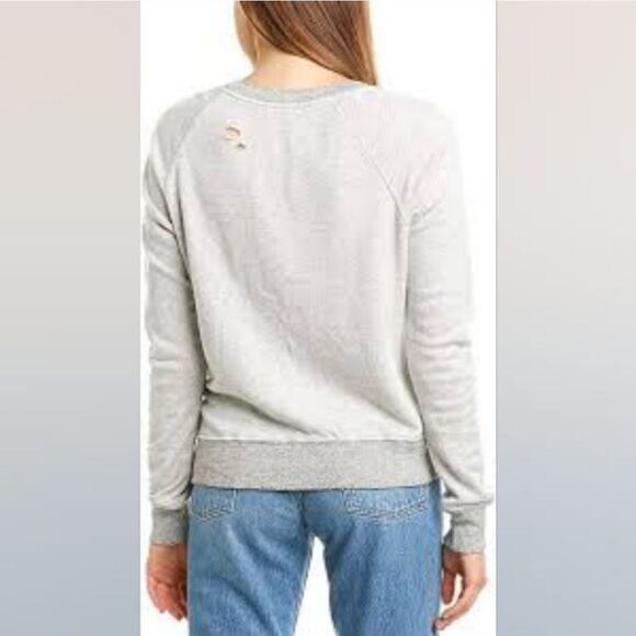 NWT n:Philanthropy Belize Distressed Sweatshirt - Picture 4 of 9
